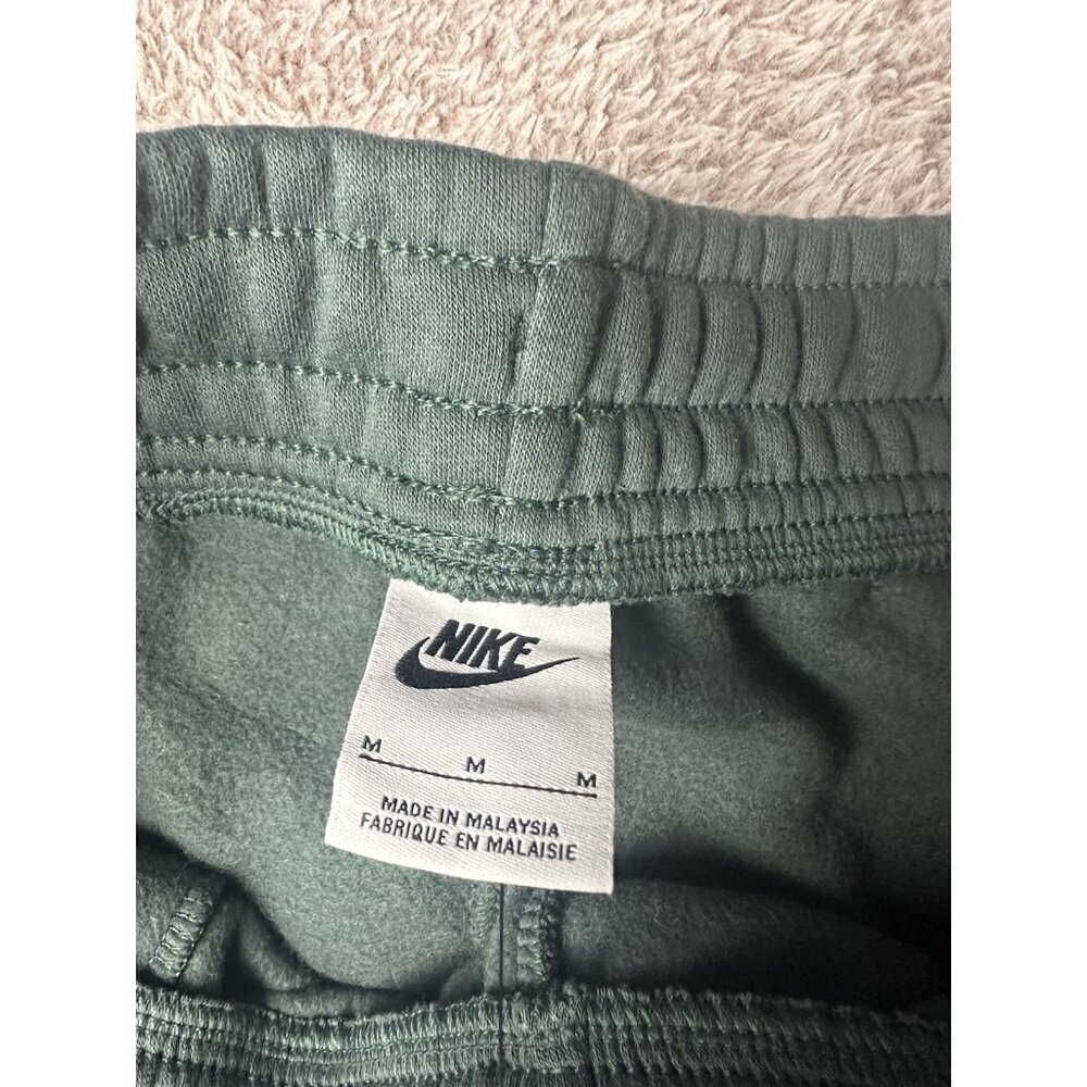NIKE Sportswear Phoenix Fleece High-Waisted Oversized Pants Size M Green New - Picture 9 of 15